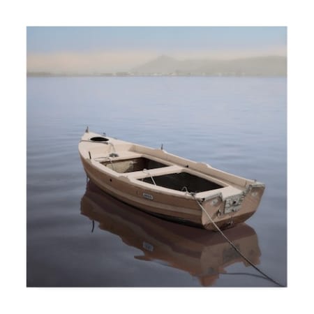 Alan Blaustein 'Mediterranean Boat #2' Canvas Art,18x18